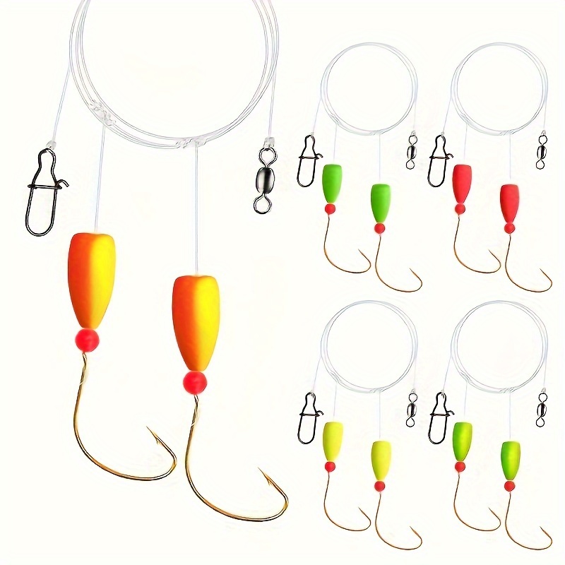 Fishing Hook Circle - 3 buah Rig Pompano memancing berselancar,
