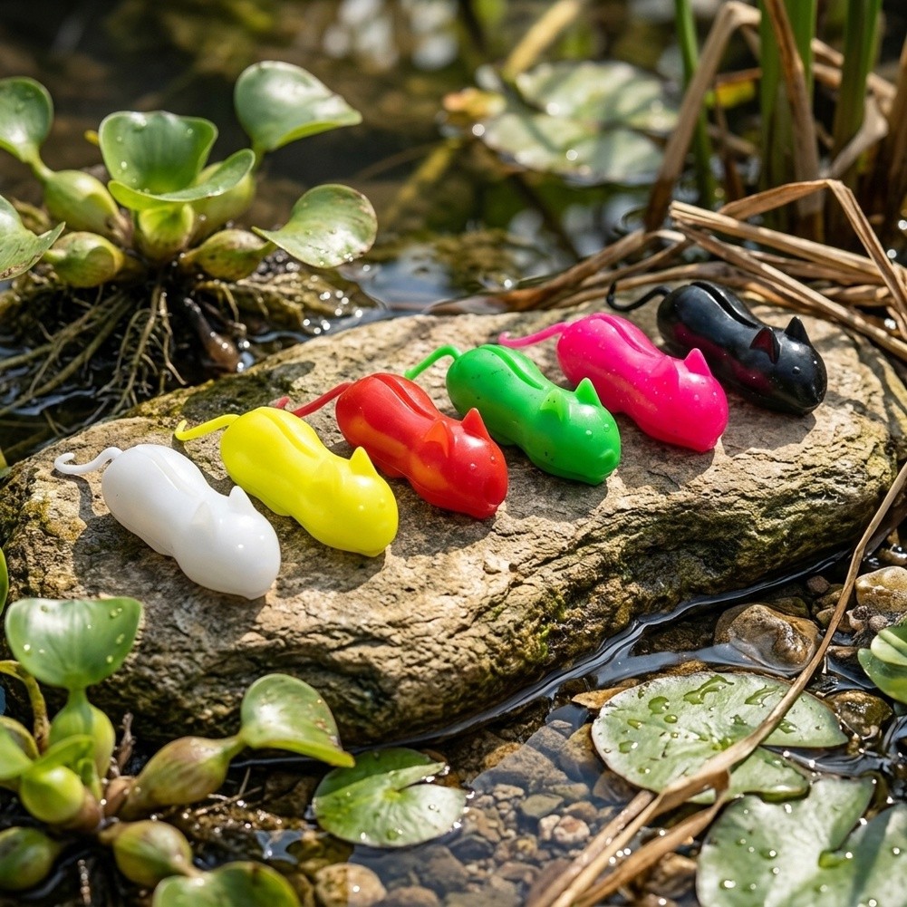 6PCS Umpan Tikus Mengambang un - Fishing Hook Weedless ulasan dan harga