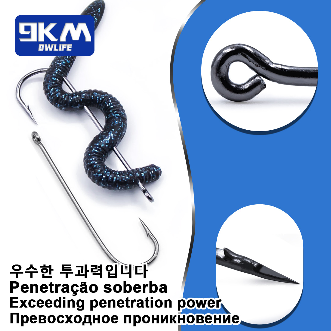 Mata Kail Pancing Tangkai Panj - Fishing Hook Barbless ulasan dan harga