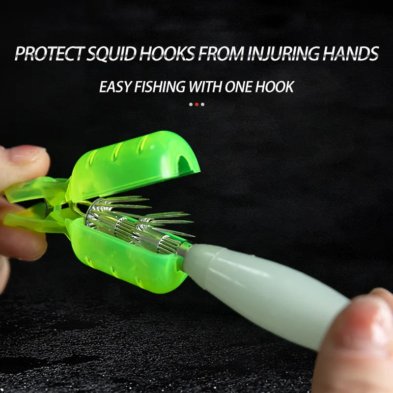 10 Buah/Lot Penutup Kait Jig C - Fishing Hook Jig ulasan dan harga