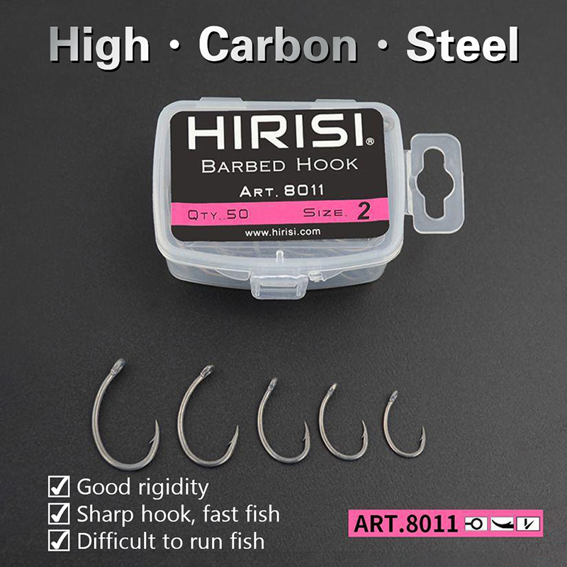 Kail Pancing Hirisi Baru 50pcs - Fishing Hook Box ulasan dan harga