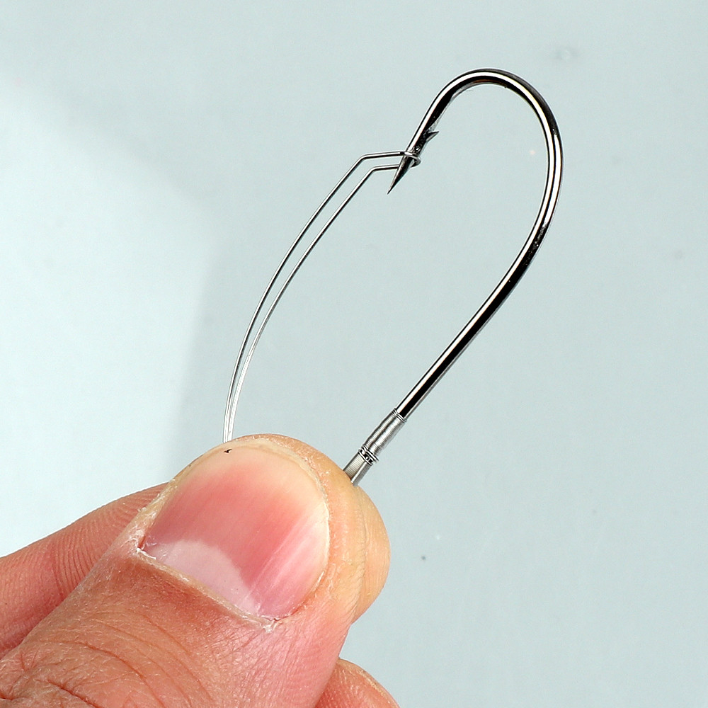 10 Buah/Kotak Kait Pancing Ane - Fishing Hook Weedless ulasan dan harga